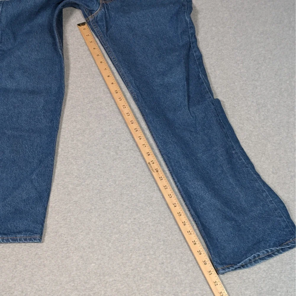 Vintage Levi's 517 Orange Tab Jean Mens 38x31 High Rise Straight Leg USA 90's